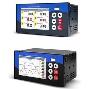 Datalogger Datalogger Temperatuur- en luchtvochtigheidsdatalogger 1-6 kanalen PT100 USB-interface (3 kanalen (220 VAC))
