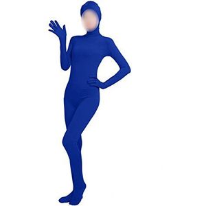 Meisjes vrouwen volledige lichaam open gezicht Spandex Lycra Unitard masker Zentai kostuum Bodysuit