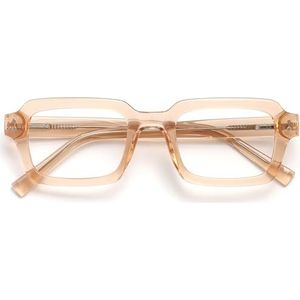 OPULIZE EDG Blue Light Blocking Glasses for Women Men, Anti-reflective Anti-Glare Computer & Gaming Glasses, Vintage Rectangular Frame, UV & Eyestrain Protection, Pink (Pack of 1)