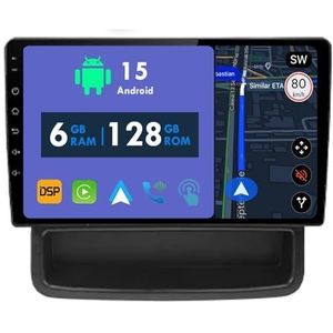 RoverOne Autoradio GPS voor Nissan Primastar voor Renault Trafic 2 voor Opel Vivaro 2006-2014 Carplay Android Auto Stereo Hoofdeenheid Bluetooth WiFi Radio Speler Sat Navigatie