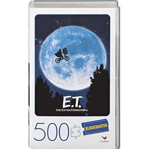 E.T. de extra terrestrische film 500-delige puzzel in plastic retro blockbuster VHS-videobehuizing