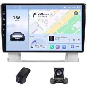 Carplay autoradio 2 Din geldt voor Buick Excelle 2 2009-2015 Opel Astra J 2009-2017 met Android Auto Bluetooth 9 inch touchscreen autoradio met GPS stuurwielbediening FM WIFI(X2)