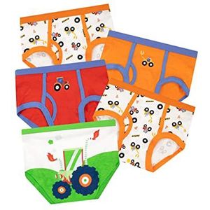 Harry Bear Jongens Ondergoed Set van 5 Tractor Veelkleurig 116