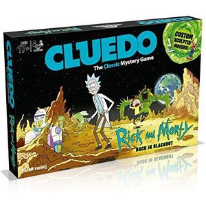 Cluedo Rick And Morty - EN | Strategisch gezelschapsspel | 2-6 spelers | Leeftijd 17-99 | Speelduur 60 minuten