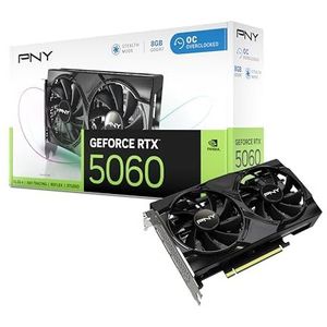 PNY - GeForce RTX 5060 - Videokaart - 8 GB - Overclocked Dual Fan
