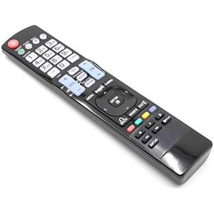 vhbw Afstandsbediening compatibel met LG 42LD550, 42LD630, 42LE5300, 42LE5350, 42LE5500, 42LE7300, 42PJ350, 46LD550 TV
