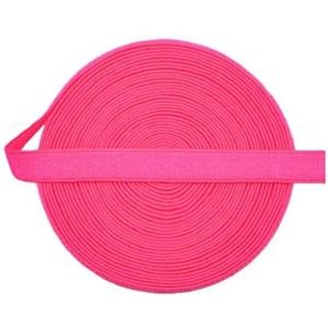 2 5 10 Yard 3/8"" 10mm Glanzend Nylon BH-band Elastische Spandex Satijnen Band Schouderband Ondergoed Lingerie Naaiwerk Trim-Virtueel Roze-15mm-5 Yards