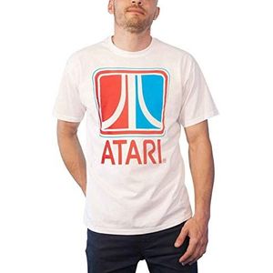 Atari Retro T-shirt wit L 100% katoen Fan merch, Gaming, Retrogaming