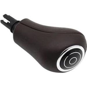Auto Versnellingspookknop Versnellingspookknophoes Voor Mercedes Voor Benz C-Klasse GLK AMG W204 W212 W207 X204 C204 C63 C300 C250 C350 Schakelpookhendel(Mocha Coffe,Knob)