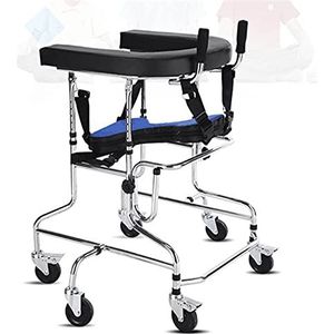 Walker voor kinderen met cerebrale parese, met wiel hoog en laag verstelbare rollator, opvouwbare revalidatie-oefening Walker