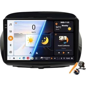 Y500s,YLOXFW Android 15.0 Autostereo Vervanging voor Edix FRV 2004-2009 Radio GPS Sat Navi 9'' Cartablet Multimedia Video Player FM BT Ontvanger met 4G WiFi Android Auto Carplay