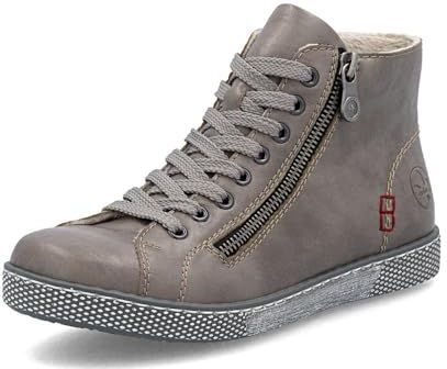 Rieker - Z1221 - Enkellaarsjes - Grijs