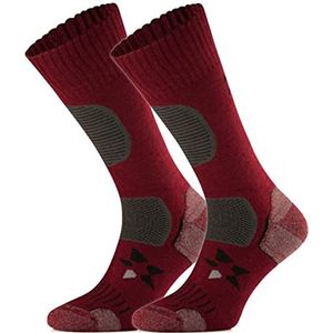 TODO BP Merino Wandelsokken voor heren, dames en kinderen, trekkingsokken van merinowol, ademend, anti-blaren, geproduceerd in de EU, 35-38 EU