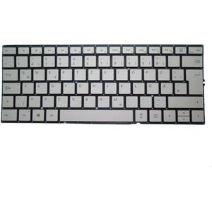 Toetsenbord voor Microsoft voor Surface Book 2st 15 1793 1813 Duits GR/VS/Japans JP/Verenigd Koninkrijk/Zwitsers SW Zilver MSM16G53US9528(German GR)
