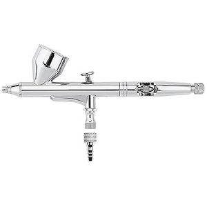 Dual Action Airbrush Pen Kit Gun Make-up 0,3 MM Mondstuk Luchtventiel Borstel G 1/8 Nail Art Design Met Accessoires,Precisiecontrole