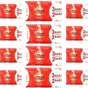 36 x originele ivoor van Cussons Imperial Classic Leather & Cream Rich Broodzeep 100 g (verpakking van 12)