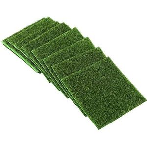 10 stks/set Kunstgras Mat Grass voor Gazon Tuin Micro Landschap voor Balkon Decor