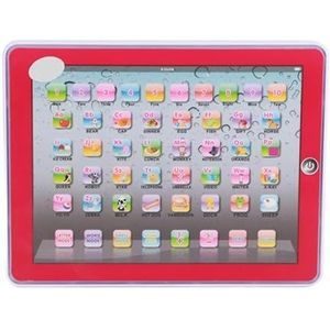 Kinderen tablet, kinderen leren Engels tablet lcd-scherm voor baby kinderen peuter (roze)