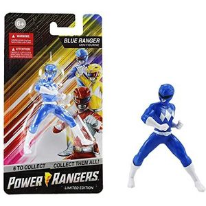 Limited Edition Power Rangers 2.5"" Mini Figuur - Blue Ranger