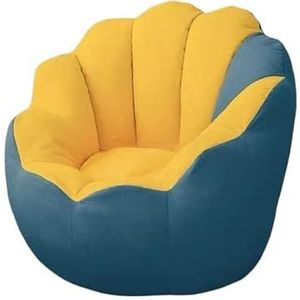 vloerstoel Eenvoudige stijl luie bank slaapkamer woonkamer bank verhuur huis enkele kleine bank slaapkamer fauteuil enkele bank bank stoel (Color : E, Size : 23.6 * 23.6 * 22.4in)