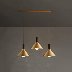 Scandinavian Chandelier LightingModern RestaurantChandeliers Pendant Light Compatible with Bedside Study Copper Bar Light Fixtures Ceiling Chandelier E27*1/*3 Suspension Luminaire Lampen,Keuken eilan