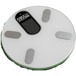 Weegschaal Digitale Personenweegschaal Solar Bluetooth-weegschaalweegmachine Multifunctioneel Personenweegschaal
