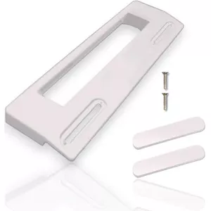 ELIOT Deurklink op mini rozet - mat wit - | De voordelige