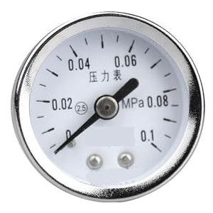 Vacuum Pressure Gauge Y-40Z Axiaal mechanische drukmeter Barometer Waterdruk Vacuüm 0,1-6 MPa(0.25MPA)