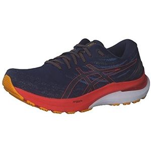 Asics Kayano 28 Hardloopschoen voor op de weg voor Mannen Blauw Zwart 45 EU