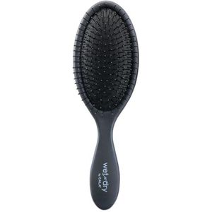 Cala Wet N Dry Detangling Hairbrush (zwart) by Cala