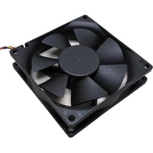 80mm koelventilator DF0802012B2UN, 12V, 0,34A, dubbele kogellagers, 4-pins PWM-temperatuurregeling, ventilator voor computer-CPU-behuizing