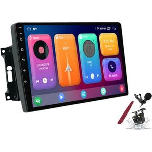 Android 15 Autoradio Sat Navi voor J-eep Wrangler (2007-2018) 9 Inch Touchscreen Multimedia Speler met Draadloze Carplay GPS Navigatie FM RDS Bluetooth 5G-WiFi SWC DSP,M120s