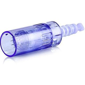 KYTRIBE Dermapen Naalden, 10 stuks, 12 naalden voor auto, elektrische microneedling dermarpen, individuele verpakking, steriele desinfectie, gezichtsverzorgingsgereedschap (10 stuks, 12 naalden)