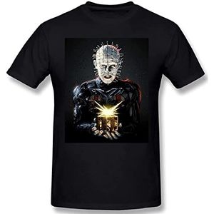 Hellraiser Men's Classic Basic Super Soft Cotton T-Shirt Summer overhemden(Small)