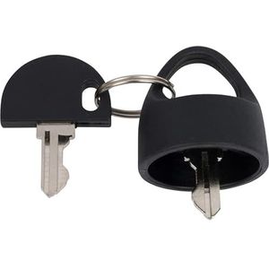 Premium Easy Pull Sleutelset voor Pride Mobility - Vervangende sleutels (set van 2) voor Pride, Victory, Go-Go Mobility Scooters - Deluxe Easy Pull Vingerringsleutel voor Pride Go Go HME Power