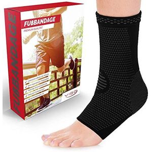 Vigo Sports De enkelbandage [set van 2] absorbeert zweet en geuren, enkelbandage voor stabilisatie van de enkel