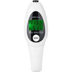 Huid-analysator met lcd-digitale displays, huidanalyseapparaat, huidvochtigheidsmonitor voor huidverzorging, zeer gevoelige gezichtshuidtester, digitaal meetapparaat voor thuis, op reis,