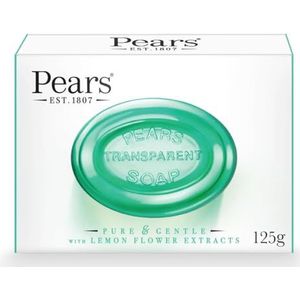 3x Pears Transparante Lemon Extract Oil Clear Zeep 125g Pears