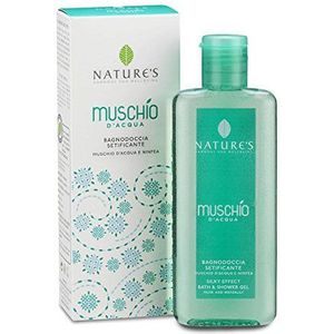 Nature's Muschio d'Acqua Bath&Shower Gel, Eikenmos & Waterlelie, 200 ml