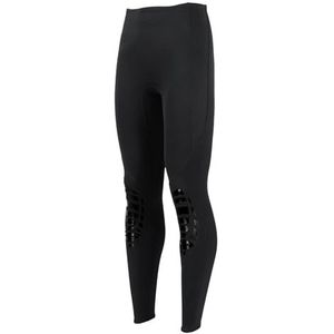 perfeclan Wetsuitbroek 1,5 mm neopreen duikbroek voor heren Dames Stretch thermische badmode Surfbroek Panty voor snorkelen Zwemmen, zwart, S Vrouwen