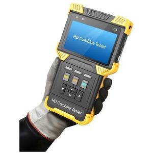 CCTV-tester, CCTV-monitortester, DT-T70 H.264/H.265/ 4K IP Analoge Cameratester 4,0 Inch HD Combineertester CCTV-tester Monitorondersteuning TDR RJ45-kabeltest PoE-netwerktools(T70)