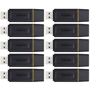 Kingston 128GB DataTraveler Exodia Flash Drive - DTX128GB (Pack of 10)