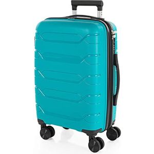 ITACA - Koffer en Handbagage - Cabin Luggage, Trolley Handbagage, Carry On Luggage. Handbagage koffer 55x40x20 cm 760250, Turquoise