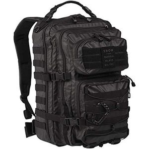 Mil-Tec US Assault Pack rugzak, Tactical Black (zwart) - 14002288