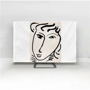 WLTYSM TV Cover Display stofkap TV Stofkap Doek 32-75 Inch Valuta Eenvoudige en Moderne TV Display Beschermers (6,3 cm)