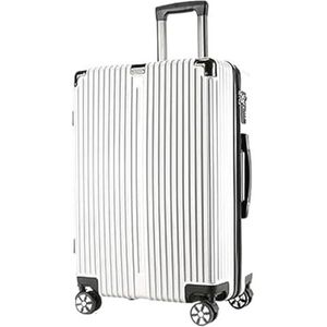 Trolley Case Koffer Grote Capaciteit Handbagage Combinatieslot Koffer Voor Heren Dames Bagagekoffer Bagage Lichtgewicht (Color : C, Size : 22in)