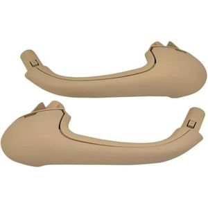 deurklink Voor B&enz Voor W203 Voor C-Klasse 2000-2007 Auto Voor Links Rechts Binnenur Trekker Draaghoezen Handgrepen Afwerking(Beige Set)