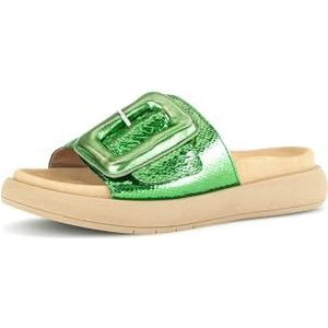 Gabor Damesslippers, slippers, groen 69, 37 EU