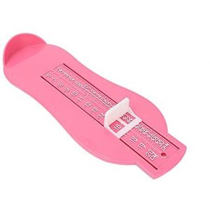 Schoen Meetliniaal, ABS Voet Meetapparaat Maat Ca. 6-20 cm/2.4-7.8in voor Uitgaan voor Reizen voor Baby voor Kind(roze)