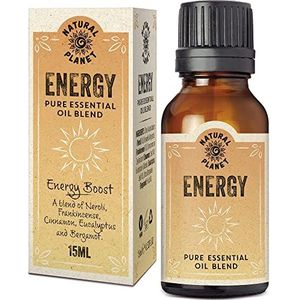 100% Pure Natural Essential Oil 15ML Therapeutic Grade Pure, Undiluted & Cruelty Free (Energy Blend)